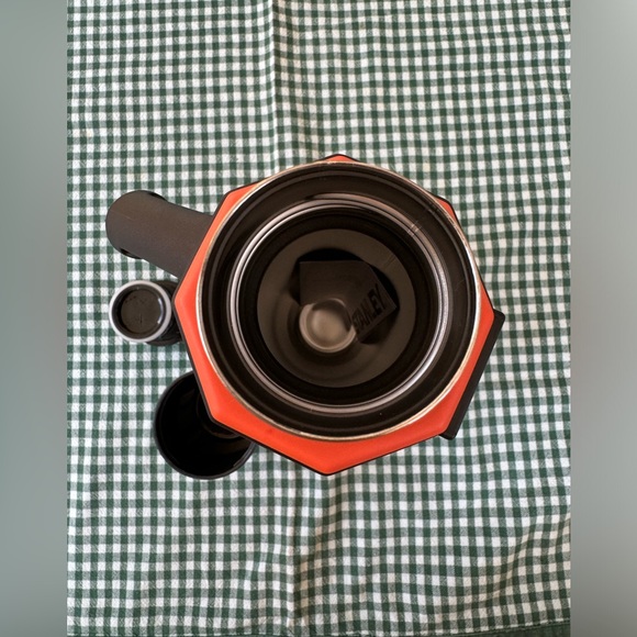 Stanley Aladdin Vintage Metal Thermos Heavy Duty Stopper-RS47 Cup-SS04 - Picture 4 of 13